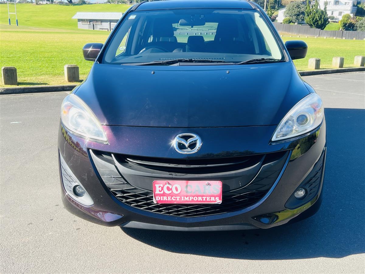 2017 Mazda Premacy APPLE CAR PLAY AUTO DOORS Station Wagon Automatic, 7 seats, Black, Petrol, 2,000 cc, 53,246 km