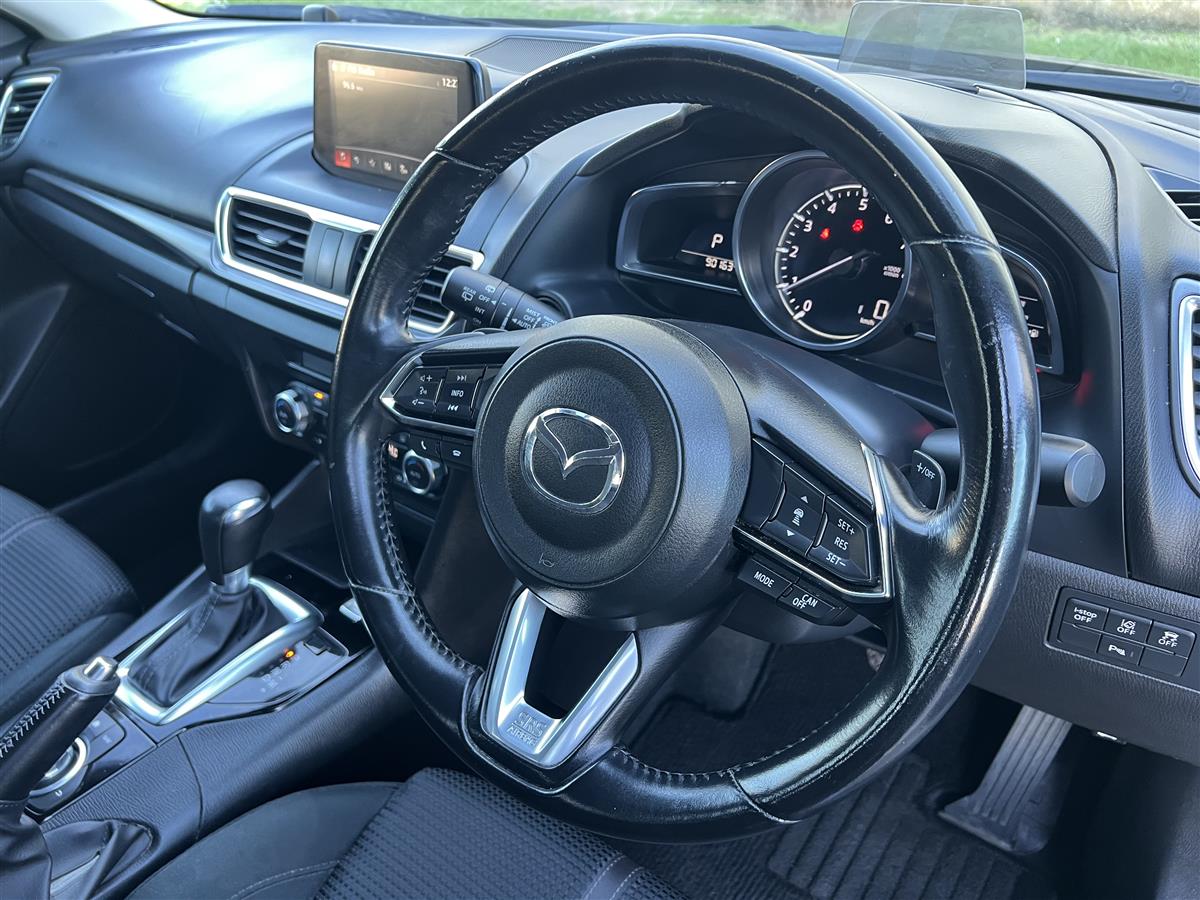 2016 Mazda Axela Lane Departure Alert !! Adaptive Cruise !! Hatchback Automatic, 5 seats, Blue, New Import, Petrol, 1,490 cc, 90,159 km