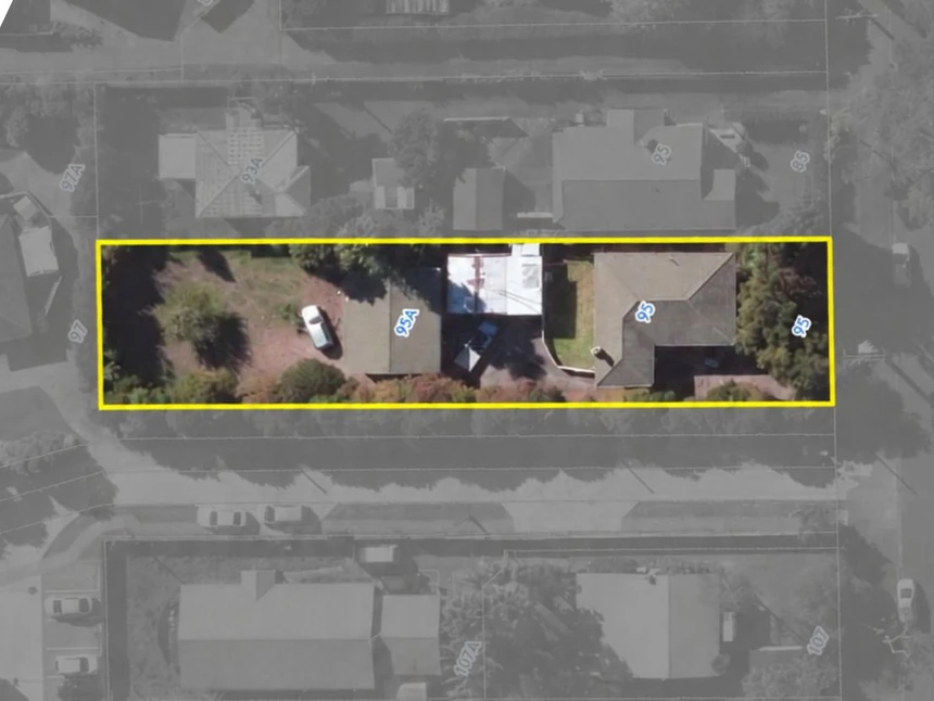 1031m2 section, RC and EPA Ready for 6 standalone homes, 6 beds 2 baths houses with car parks, 95 & 95A Canal Road Avondale, Auckland