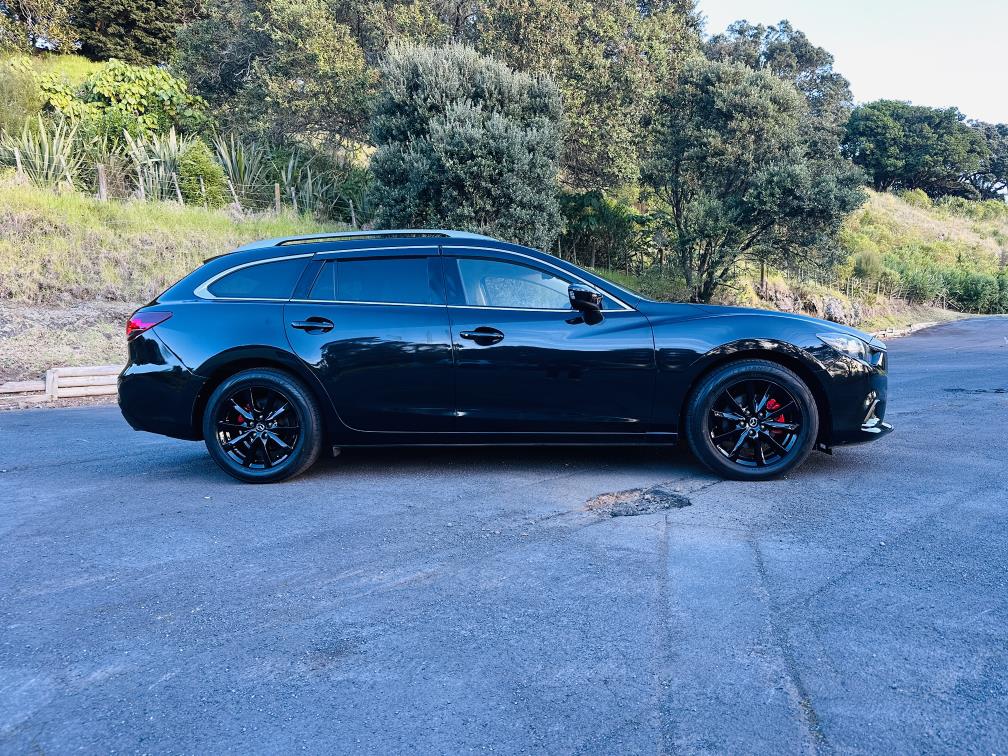 2014 Mazda Atenza 25S L SPORTS !! TOP SPEC !! Station Wagon Tiptronic, Black, 5 seats, New Import, Petrol, 2,500 cc, 68,325 km