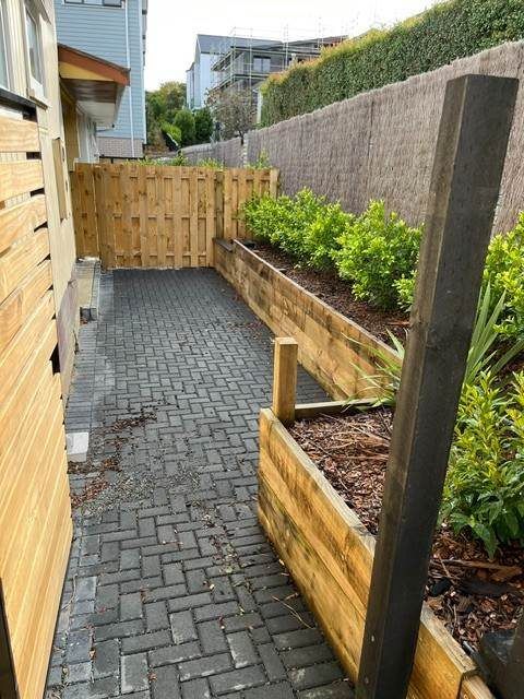 For rent, Pets considered on request, 2 beds 1 nath home, a fully fenced yard with a small private garden, a handy storage room, and car park, available 15th August, 1/31 Abercrombie Street, Howick, Auckland