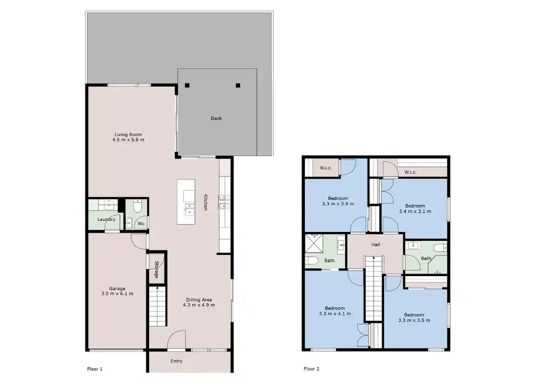 For rent, No Pet, No smoker., Brandnew standalone 4 beds 2.5 baths house with garage, Available from 7th July, 6 Dorset Down Drive, Karaka, Auckland