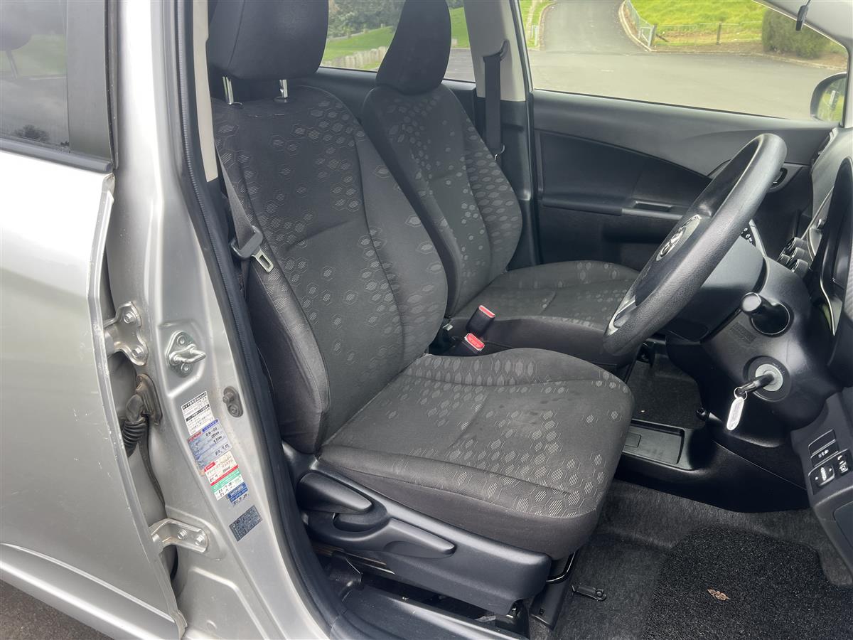 2012 Toyota Ractis /CURRENT WOF AND REGO Hatchback Automatic, 5 seats, Silver, Petrol, 1,320 cc, 57,800 km
