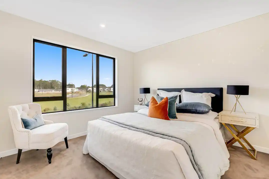 Built by Award Winning Legendary Homes, Master Build 10-Year Guarantee, Brandnew standalone 4 beds 2.5 baths house with garage + Extra Parking, Central Heating and Cooling, Reserve Outlook + Corner Site, Tesla EV Charger Installed, 13 Resnik Crescent, Kumeu, Auckland