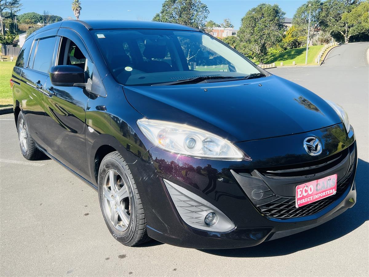 2017 Mazda Premacy APPLE CAR PLAY AUTO DOORS Station Wagon Automatic, 7 seats, Black, Petrol, 2,000 cc, 53,246 km