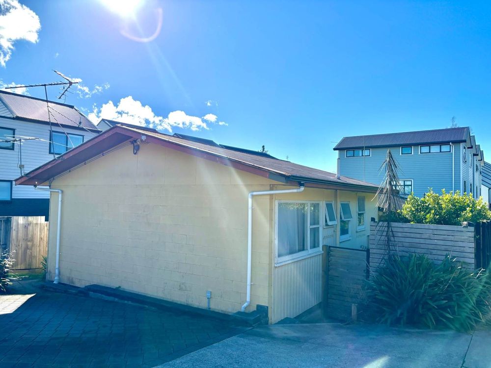 For rent, Pets considered on request, 2 beds 1 nath home, a fully fenced yard with a small private garden, a handy storage room, and car park, available 15th August, 1/31 Abercrombie Street, Howick, Auckland