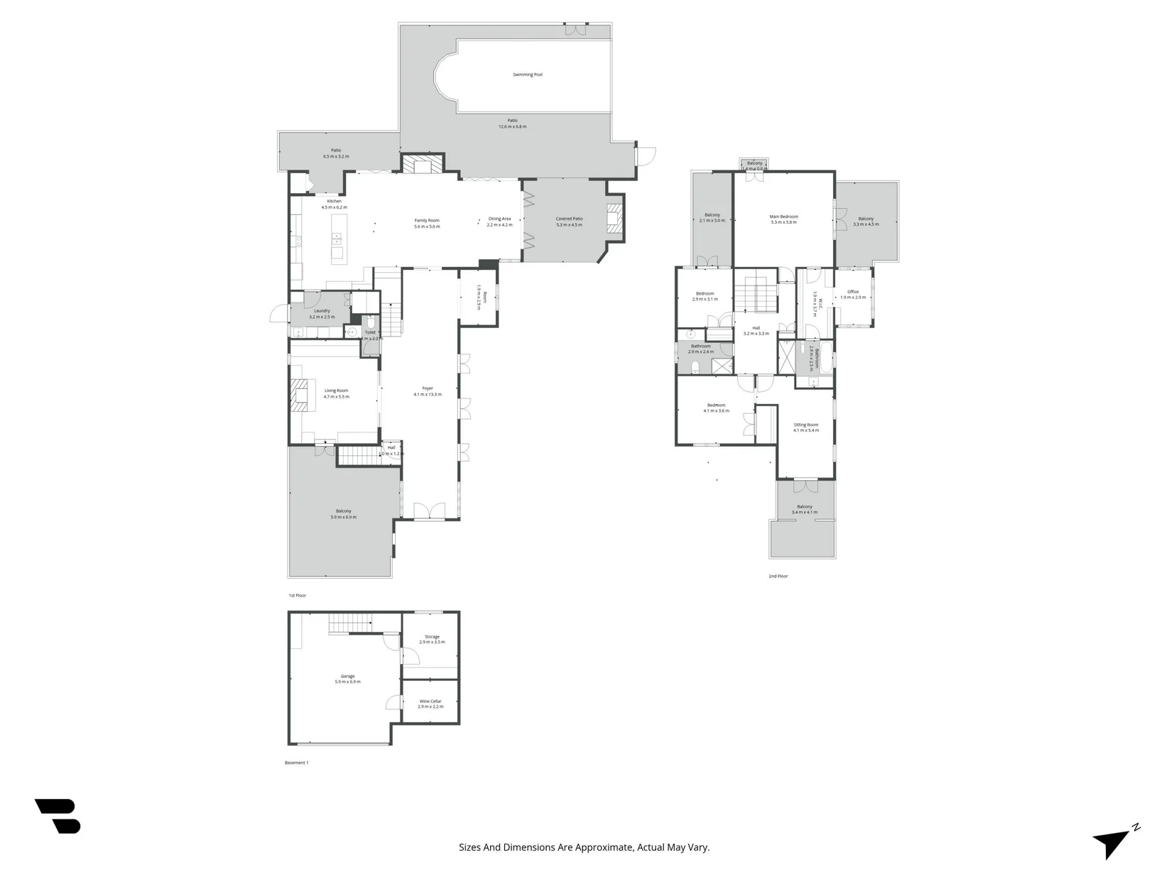 Must Sell, Vendors has Purchased, Double Grammar school zone, This Andrew Patterson Architectural masterpiece, 625m2 section, 351m2 floor area, 4 beds + office 2 baths house with double garage and swimming pool, Sea Views, zoned for Auckland Grammar and Epsom Girls’ Grammar School, 3 Crescent Road, Parnell, Auckland
