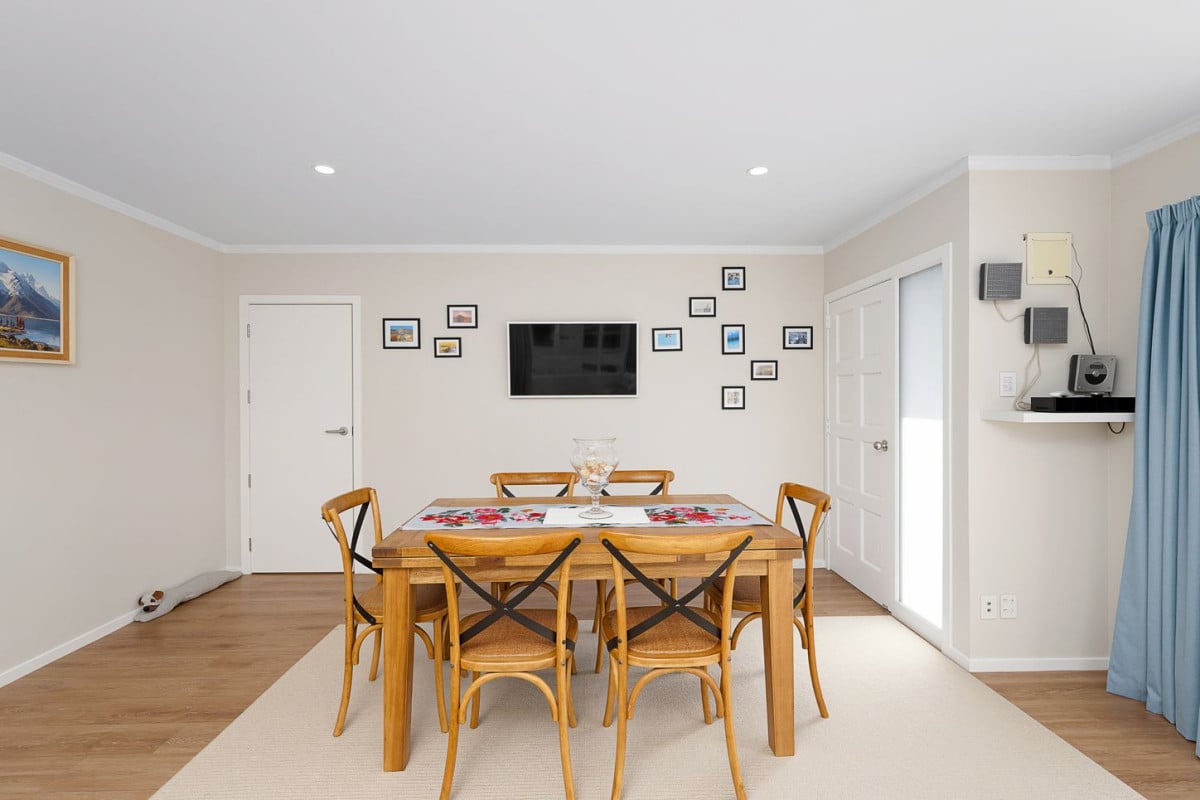 The owners are ready for a bigger home. 130m2 Brick and tile 2 beds 1 bath home with garage, 2/219 Edmonton Road, Te Atatu South, Auckland