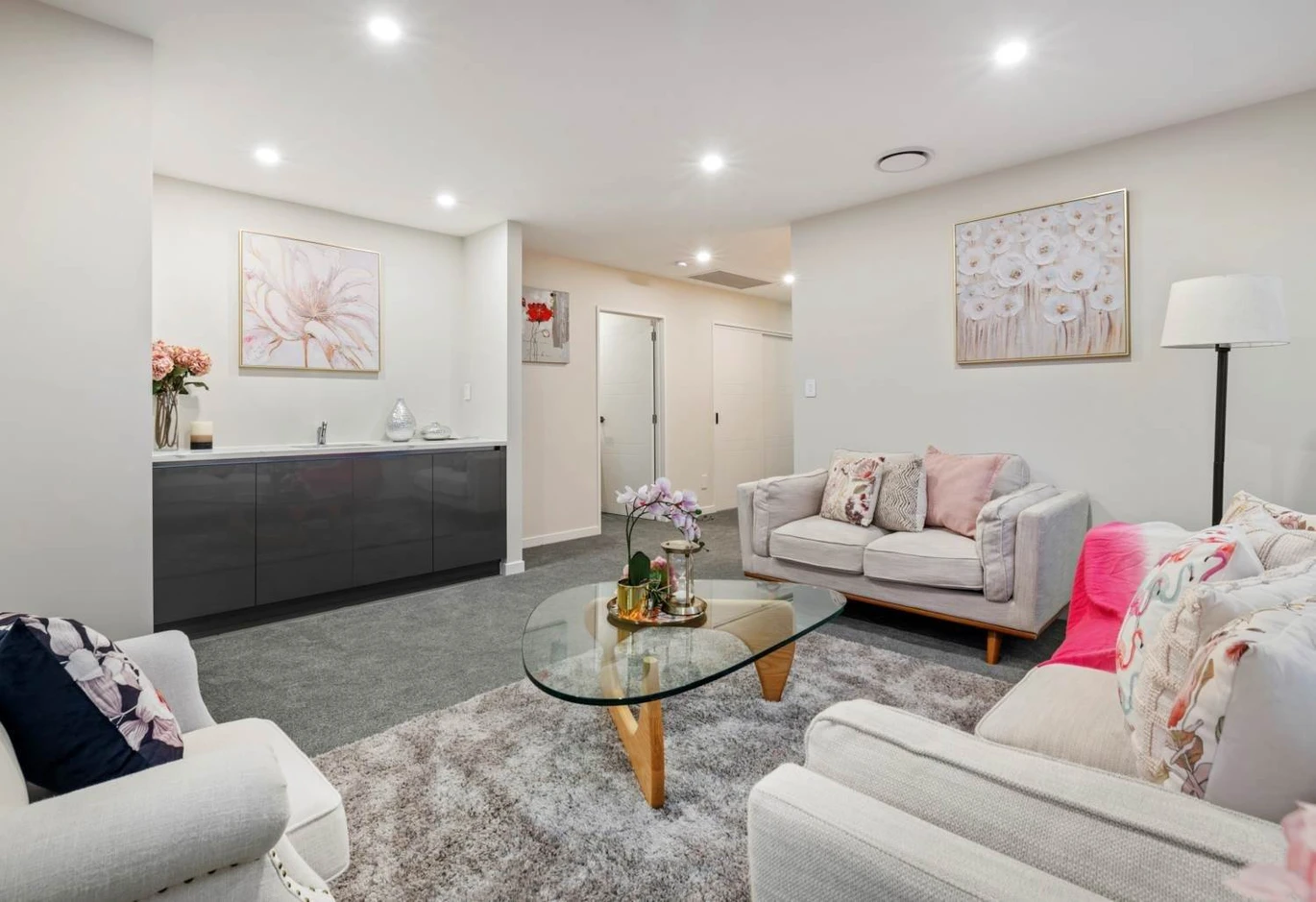 Overseas Bound Owners – Must sell, Offers Over $1,349,000, 2 kitchens, 6 beds (4 ensuites) 5.5 baths house with double garage and 2 beds granny, 12 Woodacre Street Flat Bush, Auckland
