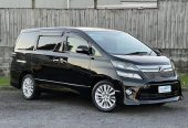 2012 Toyota Vellfire Parking Sensors !! Van Automatic, 8 seats, Black, New Import, Petrol, 2,360 cc, 74,827 km