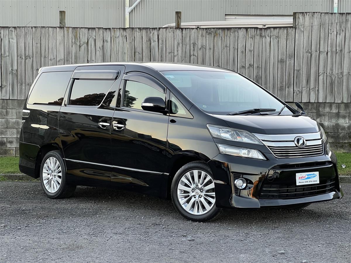 2012 Toyota Vellfire Parking Sensors !! Van Automatic, 8 seats, Black, New Import, Petrol, 2,360 cc, 74,827 km