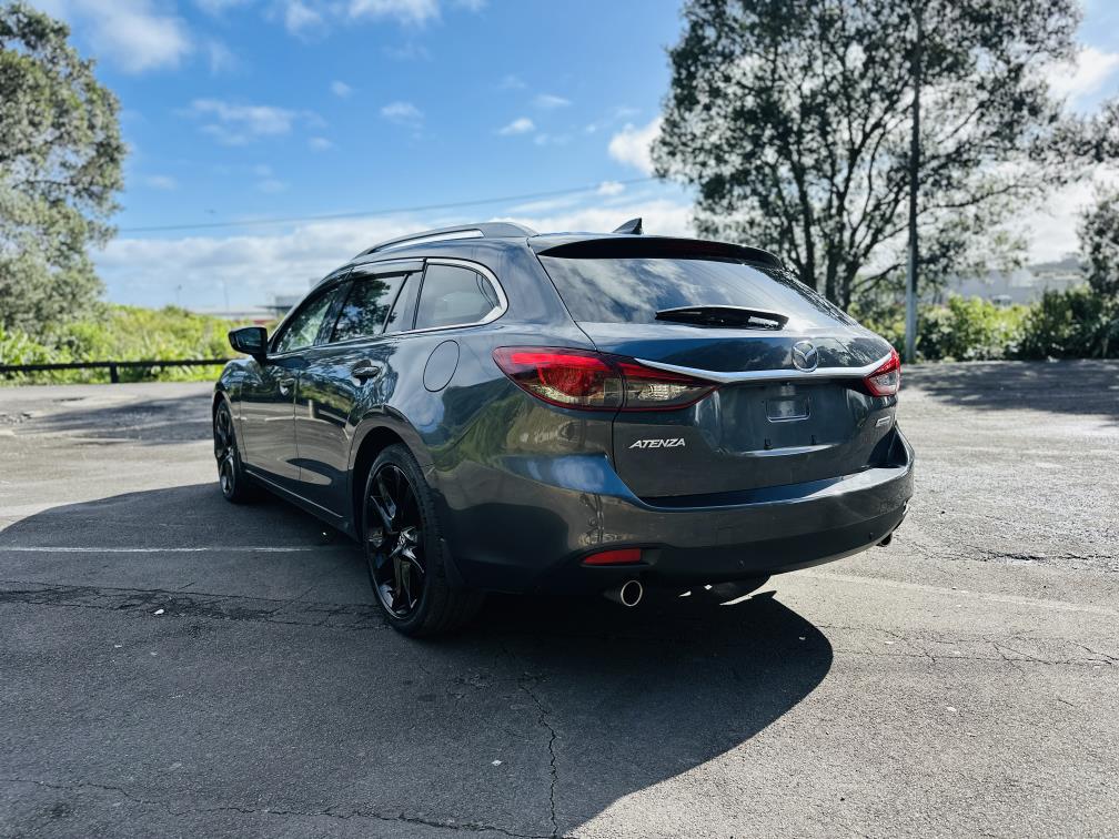 2016 Mazda Atenza 25S SPORTS !! L PACKAGE !! TOP SPEC !! Station Wagon Tiptronic, 5 seats, Grey, New Import, Petrol, 2,500 cc, 74,477 km