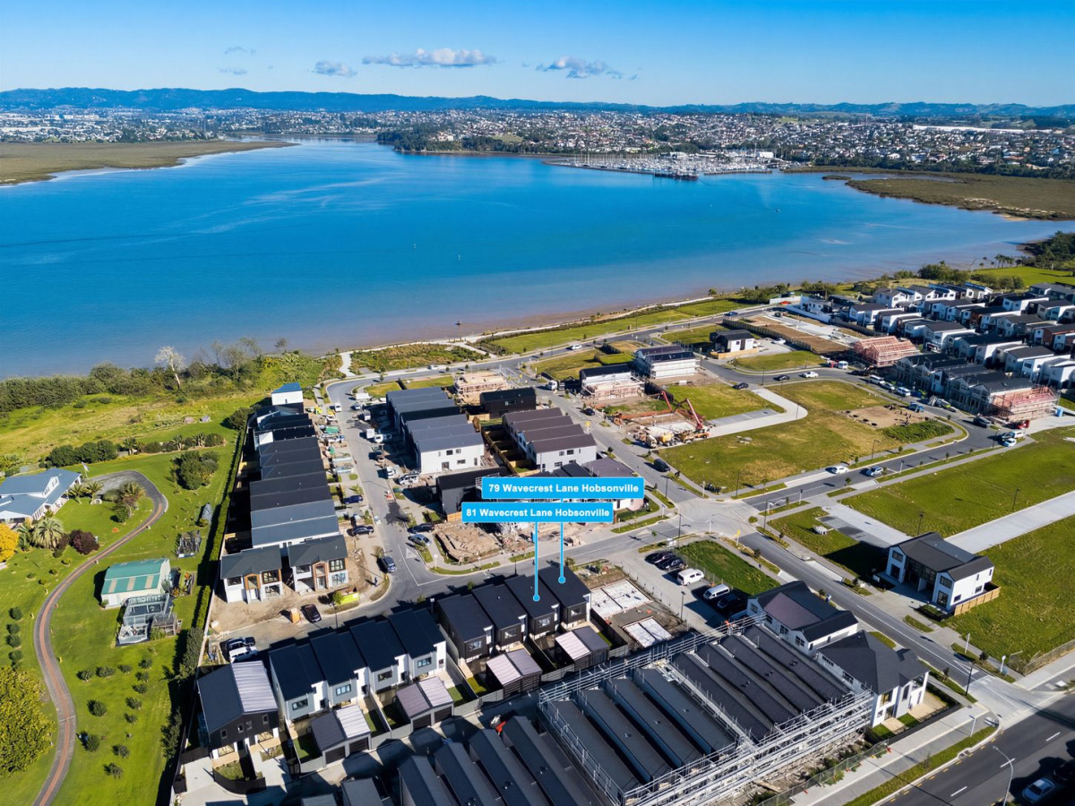 125m2 3 beds + study 2.5 baths home with a standalone garage, 79 Wavecrest Lane, Hobsonville, Auckland