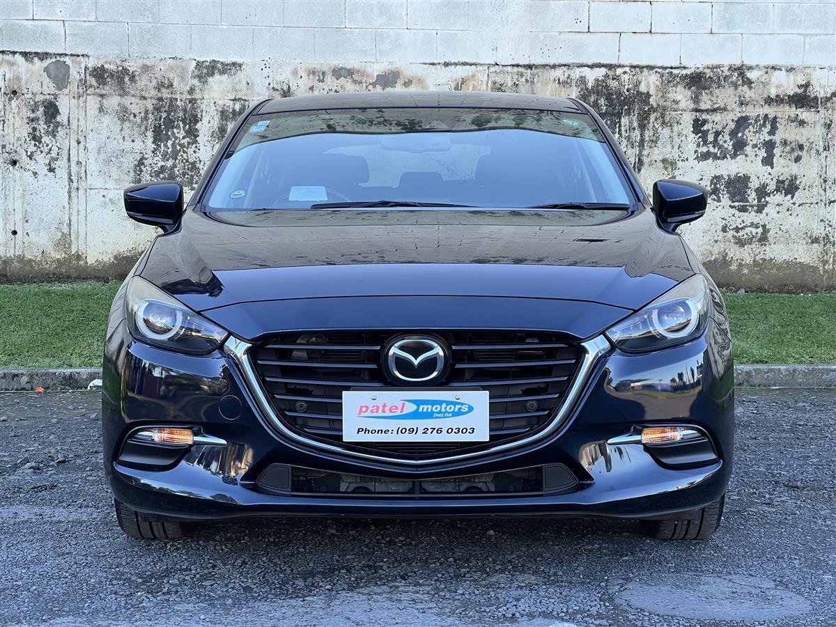 2016 Mazda Axela Lane Departure Alert !! Adaptive Cruise !! Hatchback Automatic, 5 seats, Blue, New Import, Petrol, 1,490 cc, 90,159 km