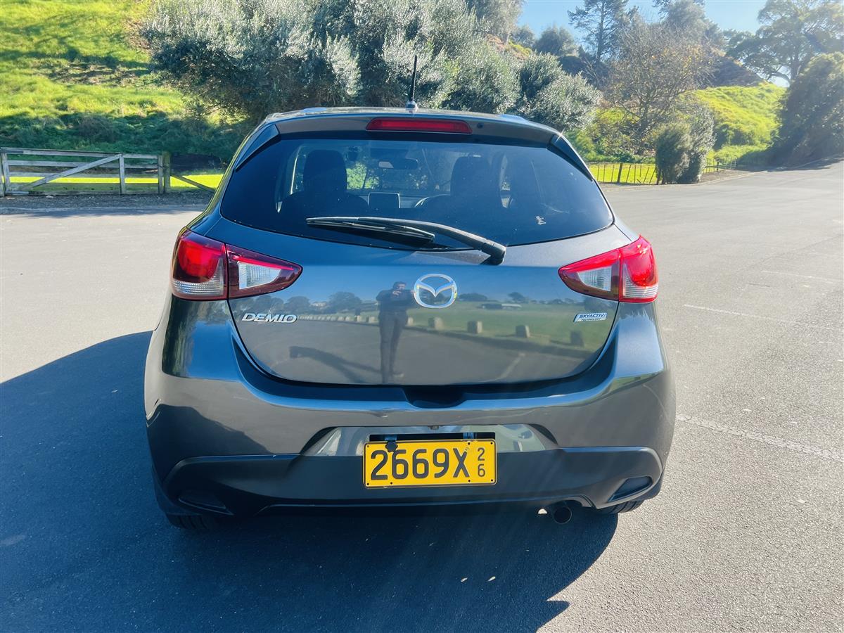2016 Mazda Demio SKYACTIV REVERSING CAMERA Hatchback Automatic, 5 seats, Grey, Petrol, 1,300 cc, 60,491 km