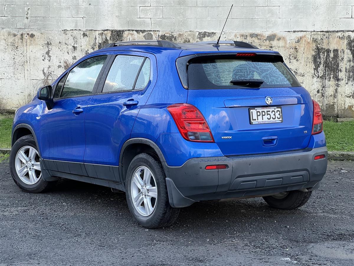 2016 Holden Trax LS 1.8P/6AT/SW/4DR/5 Station Wagon Automatic, 1,796 cc, 102,723 km