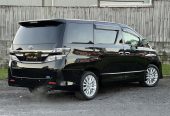 2012 Toyota Vellfire Parking Sensors !! Van Automatic, 8 seats, Black, New Import, Petrol, 2,360 cc, 74,827 km