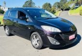 2017 Mazda Premacy APPLE CAR PLAY AUTO DOORS Station Wagon Automatic, 7 seats, Black, Petrol, 2,000 cc, 53,246 km