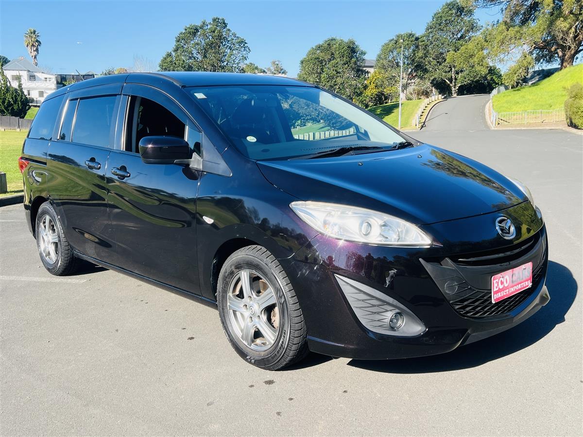 2017 Mazda Premacy APPLE CAR PLAY AUTO DOORS Station Wagon Automatic, 7 seats, Black, Petrol, 2,000 cc, 53,246 km