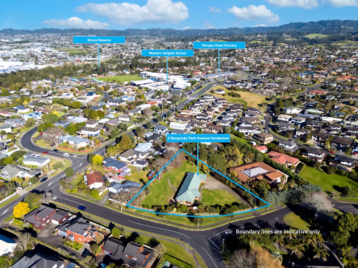 Once in nearly 30 years, 2961m2 section, 300m2 Brick and tile 5 beds (1 ensuite) 2 baths house, 4-car garaging with extra-high stud, 2 Burgundy Park Avenue, Henderson, Auckland