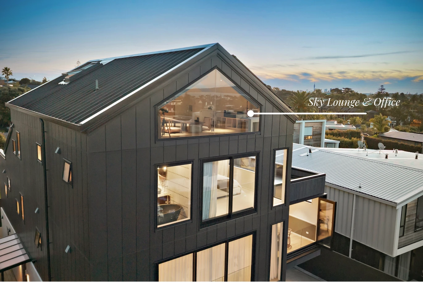 Pinnacle Bays Living | Zen, Water & Luxury, 374m2 Luxury 5 beds (5 ensuites) 5.5 baths house with double garage, swimming pool, and even a spectacular ‘sky lounge and office’ attic space, owners are onto new adventures and their instructions to sell are crystal clear, 2 Glen Atkinson Street St Heliers, Auckland
