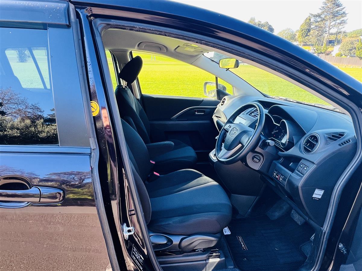 2017 Mazda Premacy APPLE CAR PLAY AUTO DOORS Station Wagon Automatic, 7 seats, Black, Petrol, 2,000 cc, 53,246 km
