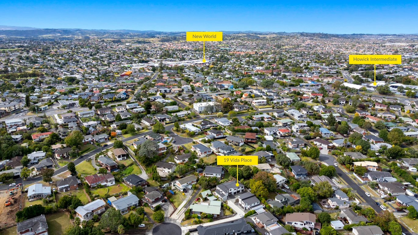 3 beds 2.5 baths home with garage, zoned for Howick Primary School, Howick Intermediate School, and Pakuranga College, 19A & D Vida Place Howick, Auckland