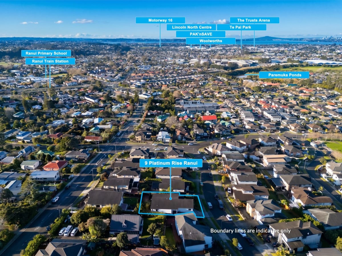 621m2 section, 2 kitchens, 334m2 5 beds ( 2 ensuites, Two additional semi-ensuite) 4 baths house with double garage, 2 ensuites ground floor, 9 Platinum Rise, Ranui, Auckland