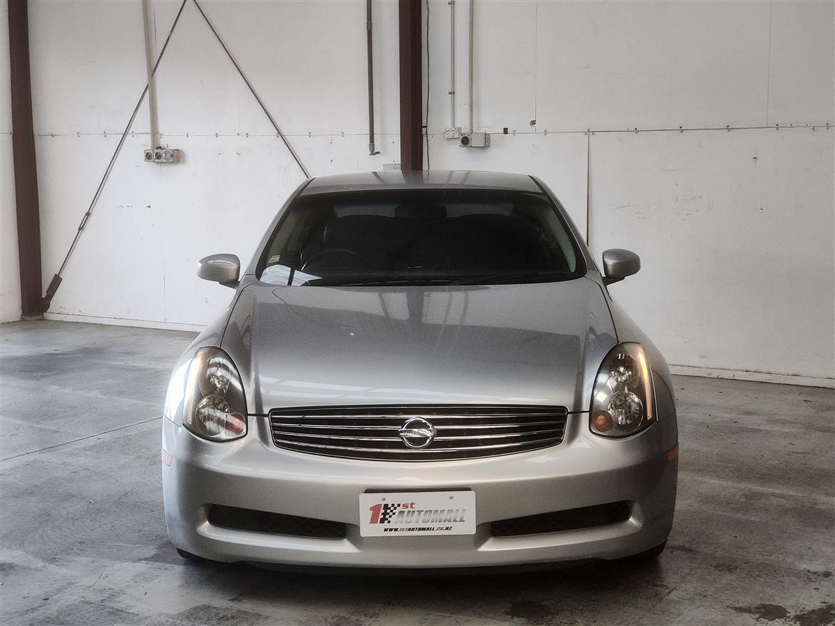 2005 Nissan Skyline 350GT PREMIUM COUPE V6 RWD/JDM Coupe Automatic, 4 seats, Silver, Petrol, 3,500 cc, 75,200 km