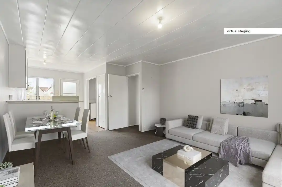 For rent, 2 beds 1 bath ground floor unit with carport, Available Now. 3/67a Princes Street, Otahuhu, Auckland