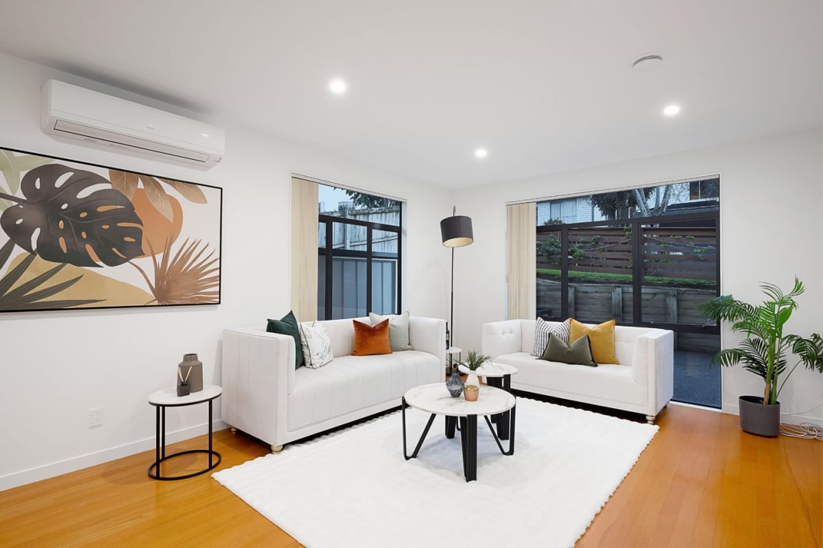 607m2 section, with uninterrupted views of the Waitakere Ranges, 256m2 4 beds 2.5 baths house with double garage, 14 Waltham Street, Henderson, Auckland
