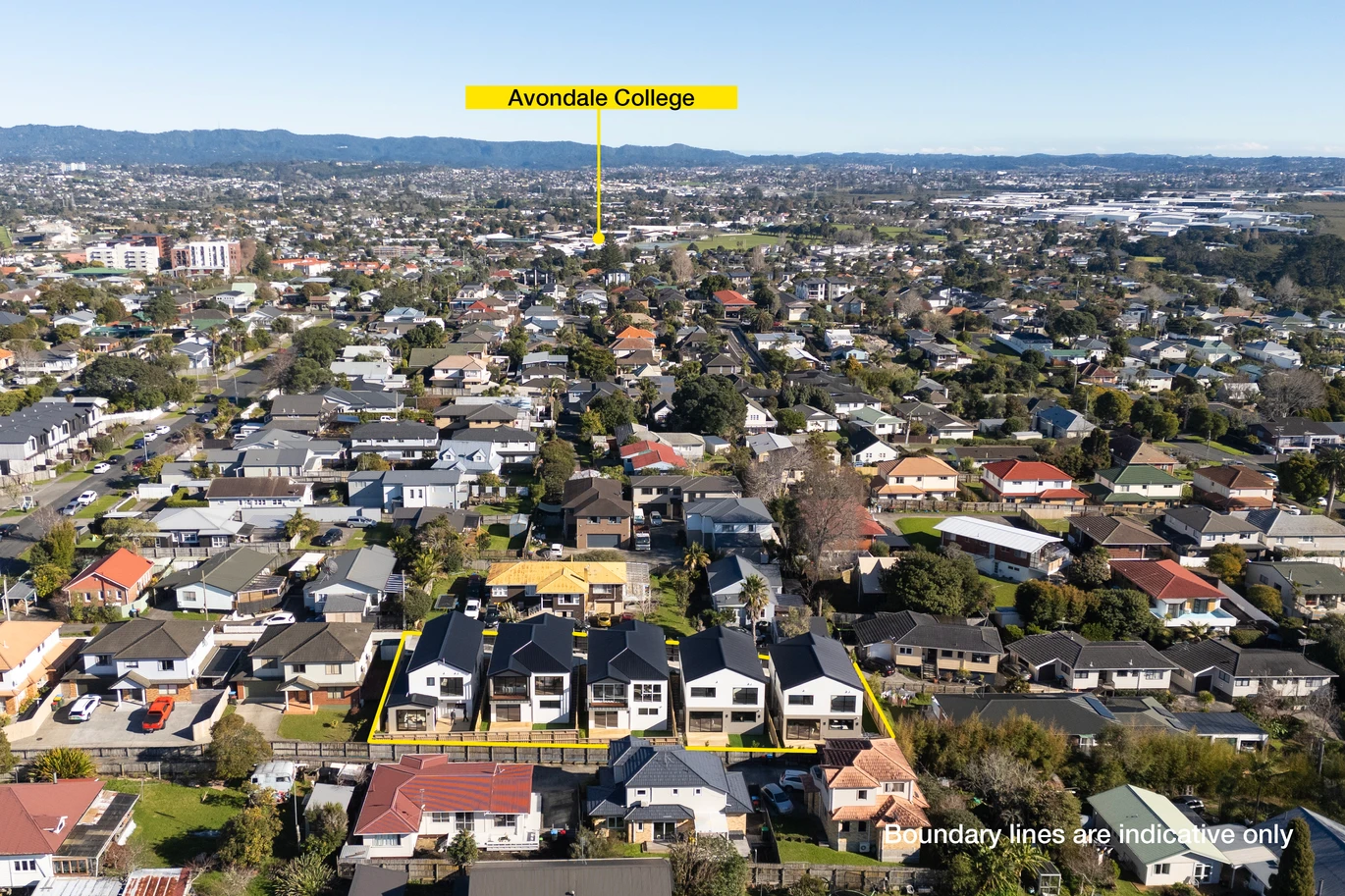 With Sky Tower views, Brandnew standalone 4 beds 2.5/3.5 baths 2 living areas homes with double garage, Central air conditioning, Ventilation system, Underfloor heating, 36 Powell Street Avondale, Auckland