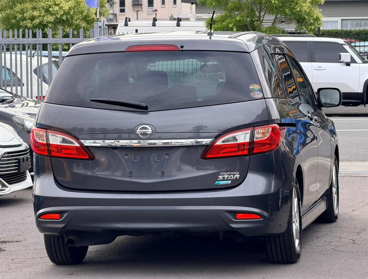 2013 Nissan Lafesta 7 SEATER**HWS**Left Electric Door**Reversing Camera** Station Wagon Automatic, Grey, Petrol, 1,997 cc, 89,459 km