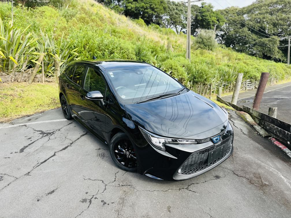 2021 Toyota Corolla HYBRID !! TOP SPEC !! Station Wagon Tiptronic, 5 seats, Black, New Import, Hybrid, 1,800 cc, 27,012 km