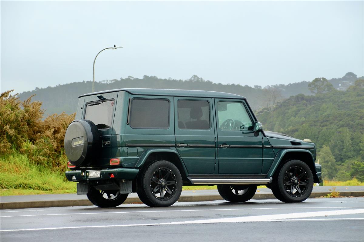 2015 Mercedes-Benz G 350 G350d Brabus Kits 4Matic NZ GPS RV/SUV Automatic, Green, Diesel, 3,000 cc, 62,000 km