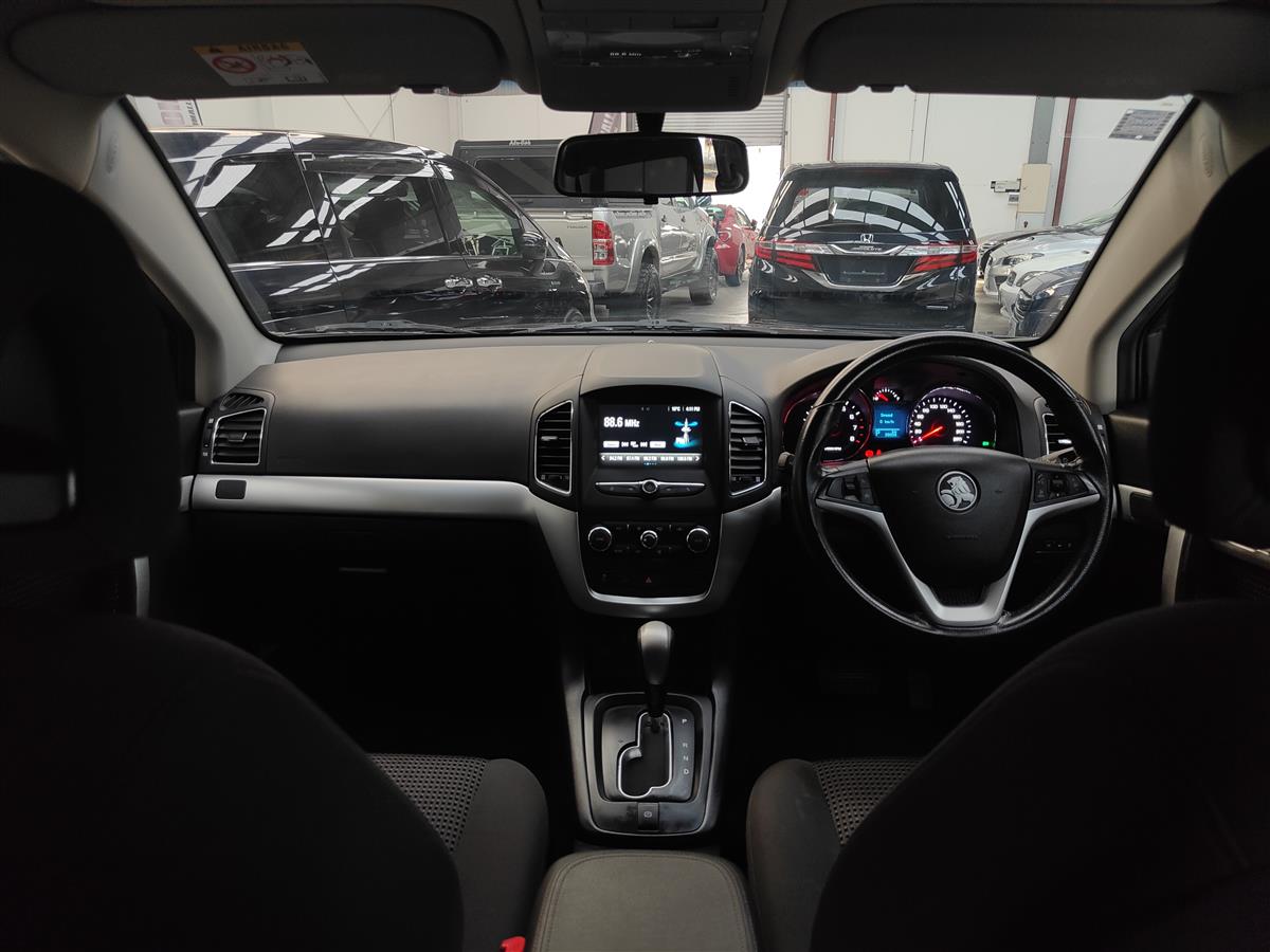 2016 Holden Captiva LS 2.4P/NZ NEW/ONE OWNER/ RV/SUV Automatic, 5 seats, Grey, Petrol, 2,384 cc, 38,058 km