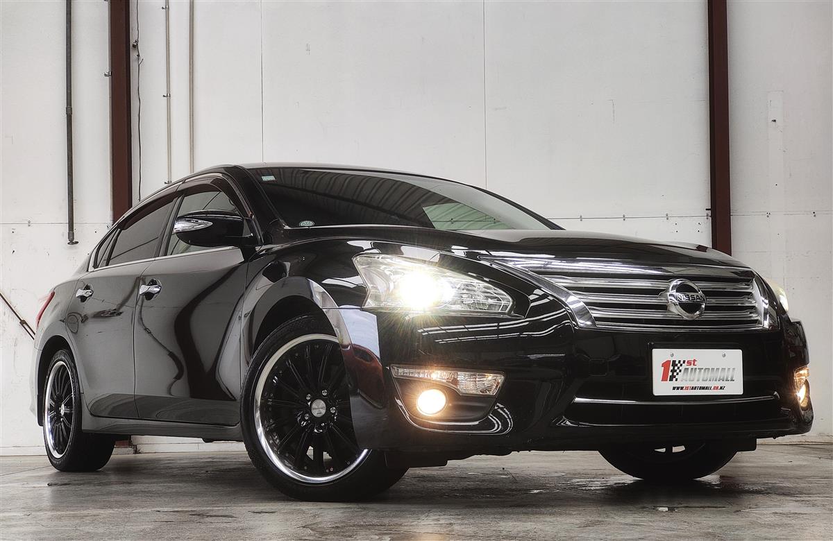 2014 Nissan Teana XL/360 CAMERA/ALLOY WHEELS/ELECTRIC SEAT/LDW/BSM Sedan Automatic, 5 seats, Black, New Import, Petrol, 2,500 cc, 92,411 km