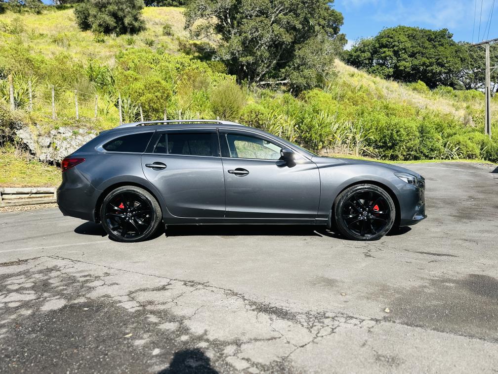 2016 Mazda Atenza 25S SPORTS !! L PACKAGE !! TOP SPEC !! Station Wagon Tiptronic, 5 seats, Grey, New Import, Petrol, 2,500 cc, 74,477 km