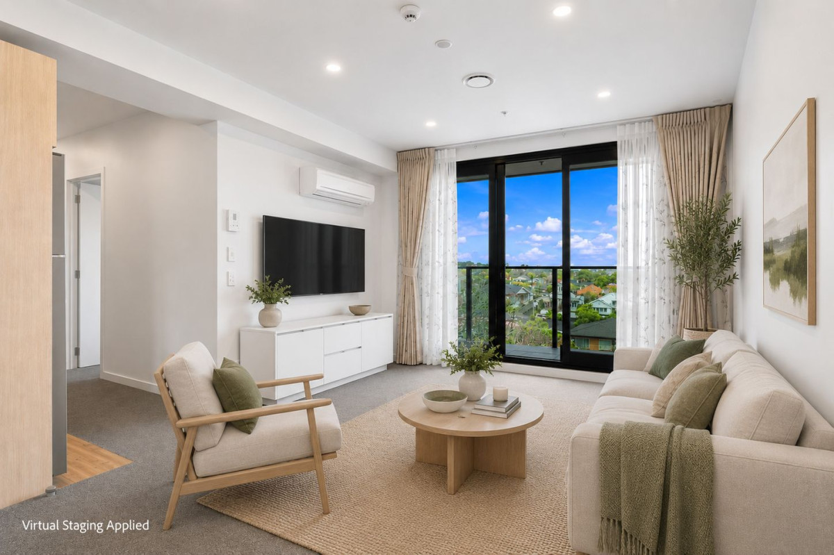 Double grammar school zone ( Mt Albert Grammar and Epsom Girls Grammar), 57m2 Freehold 2 beds 1 bath apartment, 512/428 Dominion Road, Mount Eden, Auckland