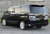 2012 Toyota Vellfire Parking Sensors !! Van Automatic, 8 seats, Black, New Import, Petrol, 2,360 cc, 74,827 km