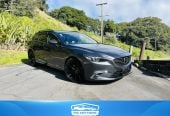 2016 Mazda Atenza 25S SPORTS !! L PACKAGE !! TOP SPEC !! Station Wagon Tiptronic, 5 seats, Grey, New Import, Petrol, 2,500 cc, 74,477 km