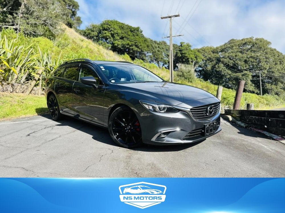 2016 Mazda Atenza 25S SPORTS !! L PACKAGE !! TOP SPEC !! Station Wagon Tiptronic, 5 seats, Grey, New Import, Petrol, 2,500 cc, 74,477 km