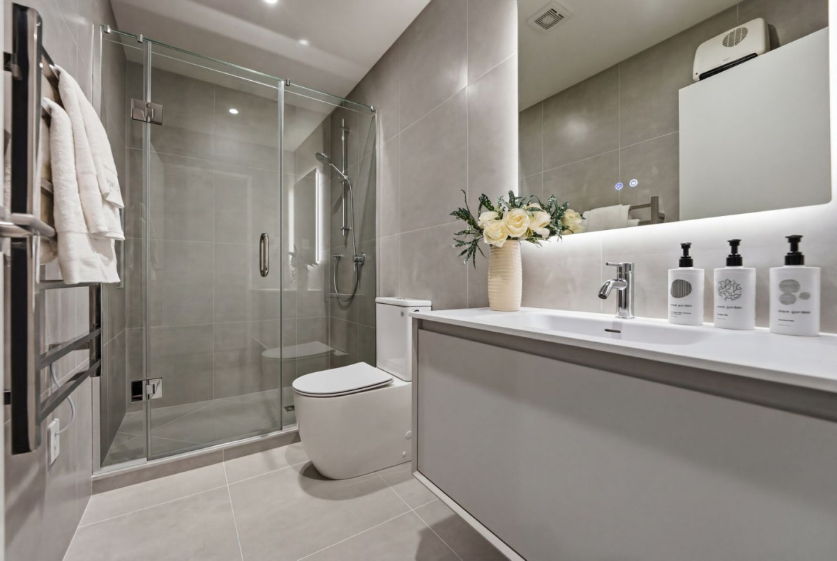 Corner Unit | Sky Tower Views | Westlake school Zone, 156m2 Brandnew 3 beds + study 3.5 baths home with garage, 72F Sycamore Drive, Sunnynook, Auckland