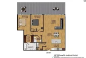 MORTGAGEE SALE, 106m2 Lease hold 2 beds (1 ensuite) 2 baths 1 car park apartment, in the Princess Wharf Shed 20 apartment complex, zoned for Auckland Girls’ Grammar School,60/139 Quay Street, City Centre, Auckland