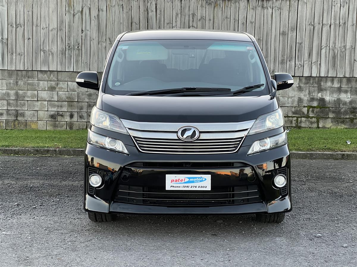 2012 Toyota Vellfire Parking Sensors !! Van Automatic, 8 seats, Black, New Import, Petrol, 2,360 cc, 74,827 km