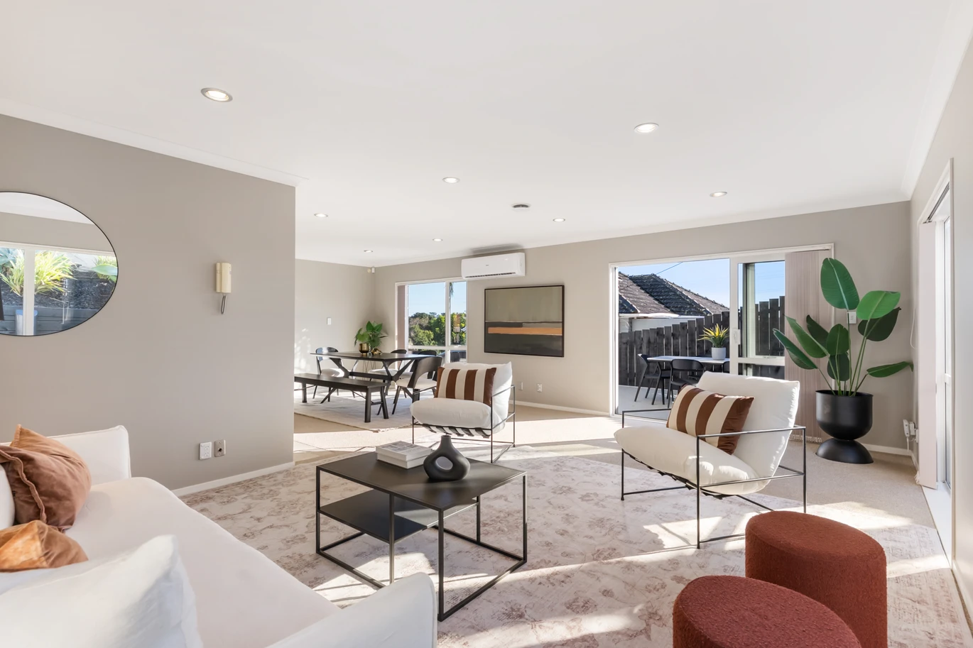 Mt Roskill Grammar School zone, First time on the market since new, 242m2 Standalone 5 beds + Study nook 3.5 baths house with double garage, 57 Rogan Street Hillsborough, Auckland