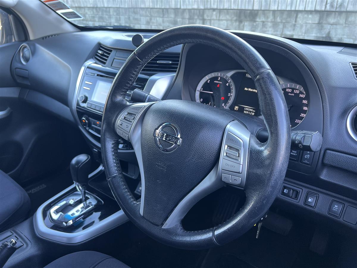 2015 Nissan Navara ST 2.3D/7AM/UT/4DR/5 Ute Automatic, 5 seats, 139,200 km