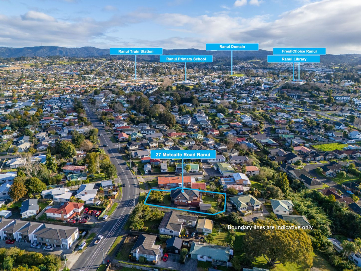 828m2 section, Brick and tile 3 beds 2 baths house with double garage, 27 Metcalfe Road, Ranui, Auckland