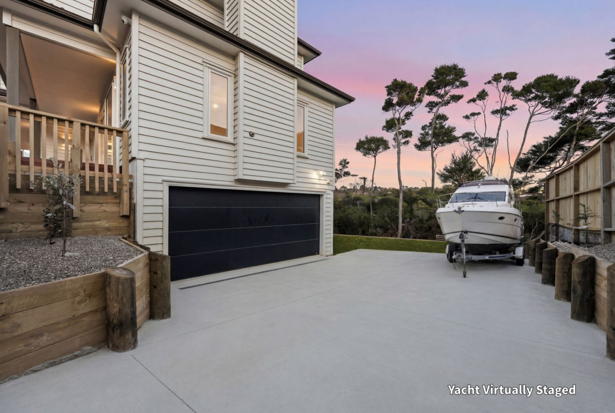 1210m2 section, Golf-side Family Haven, , 4 beds + study room 3.5 baths house with oversized garage, 5 Lucas Creek View Way, Albany, Auckland
