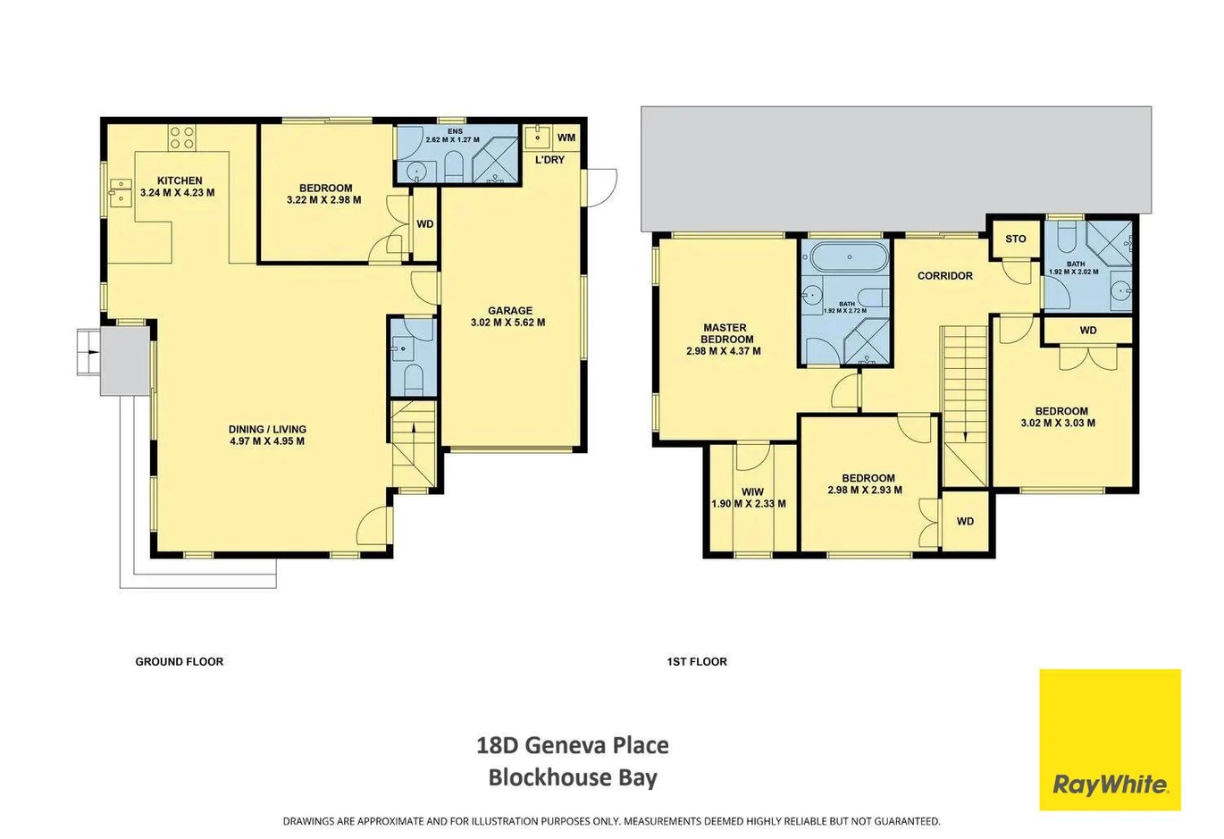 152m2 Brandnew standalone 4 beds (2 ensuites) 3.5 baths home with garage, 1 ensuite ground floor, approximately 1.2km from Blockhouse Bay Village, move-in ready. Agents: bring your buyers! Conjunctionals welcome, 18D Geneva Place Blockhouse Bay, Auckland